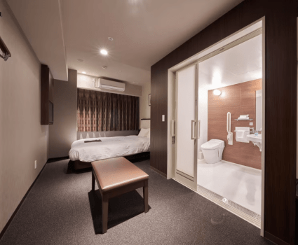 【禁煙】バリアフリールーム～高品質なベッドで安心の宿泊を～