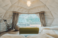 ７mドームテント【シングル4台】（最大4名様）