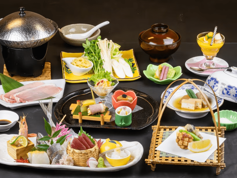 美味少量プラン《お献立の一例》美味しいものを少しずつ召し上がりたいお客様にピッタリのコースです♪