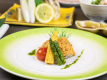 2025年7月8月《お献立一例》焼き物：白身魚香草パン粉焼き♪