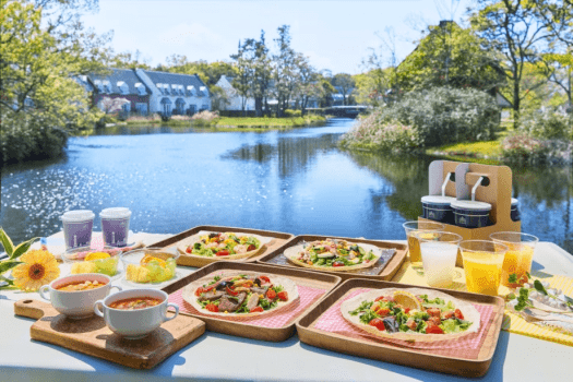 【ご朝食】選べるガーデンサンドモーニングセット（フルーツ、スープ、ドリンク付き）