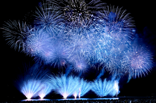 夜空に輝くハウステンボスの花火（※イメージ）