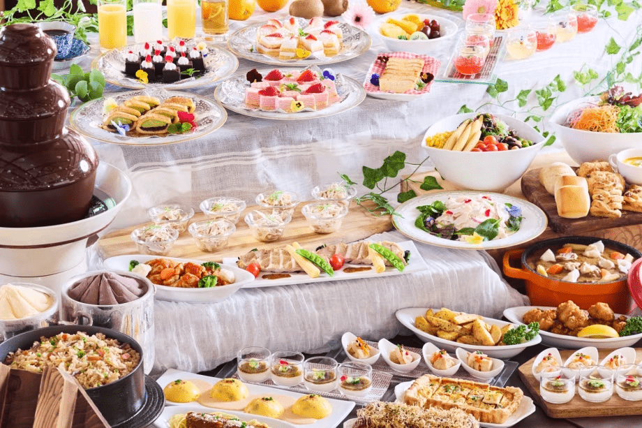 【ご昼食】ベイサイドキッチン「春のフレンチランチ＆スイーツブッフェ」2/14～3/29（※イメージ）