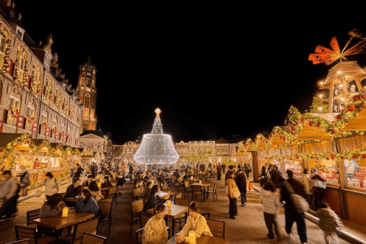 【クリスマスマーケット】本場ヨーロッパの街並みでグルメやスイーツ、お買い物も楽しめる