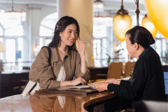 親切丁寧に、旅の始まりをスタッフがご案内いたします。