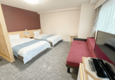 【禁煙】20平米｜デラックスツイン＜奥道後温泉大浴場完備＞