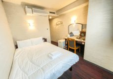 【禁煙】13平米｜ダブル＜奥道後温泉大浴場完備＞