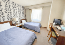 広めのお部屋でゆっくりとお休みいただけます。