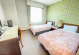 広めのお部屋でゆっくりとお休みいただけます。