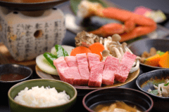 当館自慢の赤城牛ステーキ