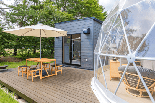 ≪Forest Theater≫291.4㎡・7M dome-shaped tent