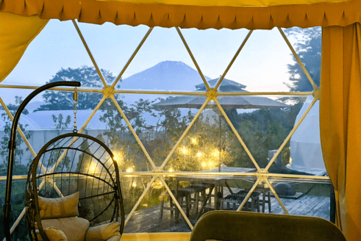 ≪Mt. Fuji View Grande≫212.8㎡・8M dome-shaped tent