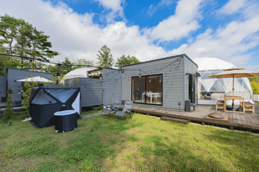 ≪Mt. Fuji View Suite Grande≫300.1㎡・8M dome-shaped tent