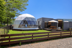 ≪Dog Garden≫208.4㎡・7M dome-shaped tent