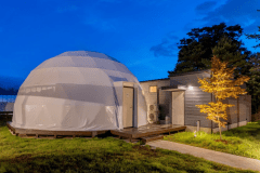 ≪Mt. Fuji View≫169.4㎡・7M dome-shaped tent