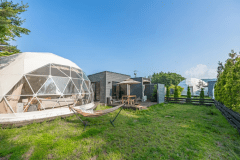 ≪Dog Suite≫291.4㎡・7M dome-shaped tent