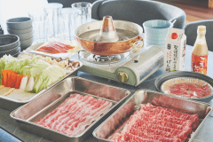 1泊2食の食材がつく「しゃぶしゃぶオールスター！食材つきプラン」