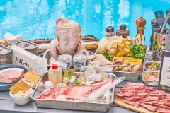 BBQオールスターの夕食