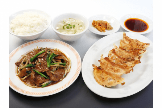 夕食例）満洲園