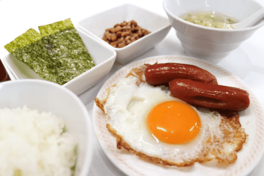 朝食例）和食セット