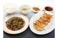 夕食例）満洲園