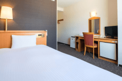 ゆとりある18㎡のスタンダードルーム。