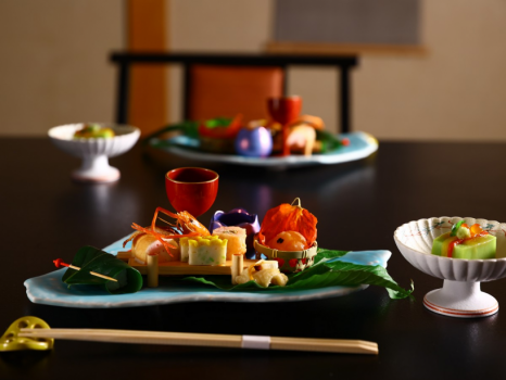 ■個室で愉しむお食事　会話を弾むゆったりとしたひと時を