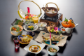 1から手作りの自慢の料理が季節感を演出。◇月代わりの季節のお料理一例◇