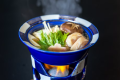【鍋物】壱岐の郷土料理 地鶏鍋「ひきとおし」ここにそうめんを入れて食べるのが島の味