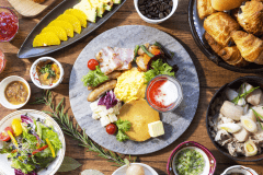 【朝食ビュッフェ】一日の始まりはおいしい朝食から！和洋を取り揃えた朝食ビュッフェ