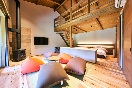 ■ロフトスイート■104㎡＜Private villa＞-ロフト・天然温泉