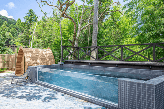 ■Executive Suite■121.6㎡ <Premium> Private building &ndash; Pool・Sauna・Two types of natural onsens &ndash;