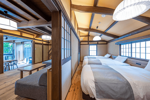 ■Executive Suite■121.6㎡ <Premium> Private building &ndash; Pool・Sauna・Two types of natural onsens &ndash;