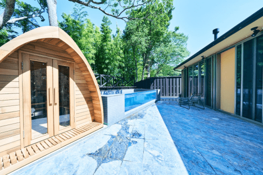 ■Executive Suite■121.6㎡ <Premium> Private building &ndash; Pool・Sauna・Two types of natural onsens &ndash;