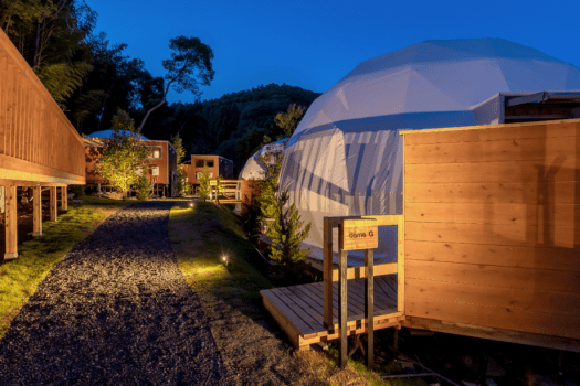 【7-meter Dome with Pool and Sauna】4 beds・38㎡ <Sauna・Glamping> - Sauna・Natural onsen &ndash;