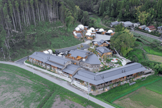 【7-meter Dome Tent】4 beds・38㎡ <Glamping> - Natural onsen &ndash;