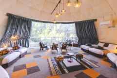 【10-meter Dome Tent】8 beds・78㎡ <Glamping> - Natural onsen – 【10-meter Dome Tent】8 beds・78㎡ <Glamping> - Natural onsen –
