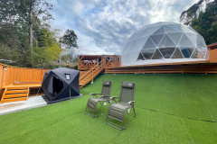 【7-meter Dome with Pool and Sauna】4 beds・38㎡ <Sauna・Glamping> - Sauna・Natural onsen – 【7-meter Dome with Pool and Sauna】4 beds・38㎡ <Sauna・Glamping> - Sauna・Natural onsen –