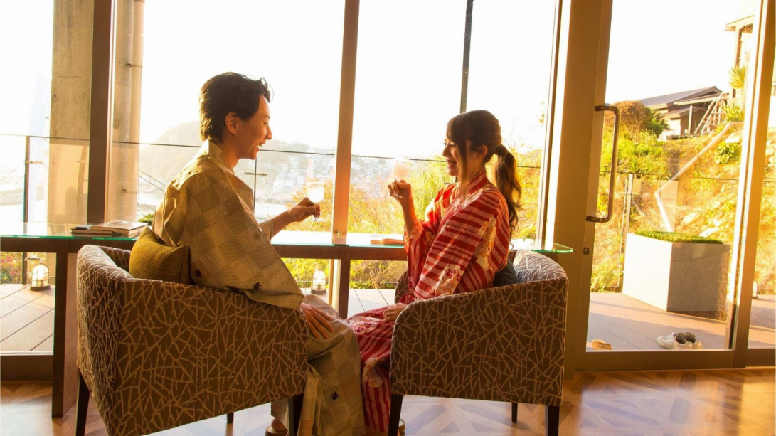 【カップルプラン】選べる特典＆お料理♪色浴衣で◆ふたりだけの特別なひとときを♪＜個室食事処＞