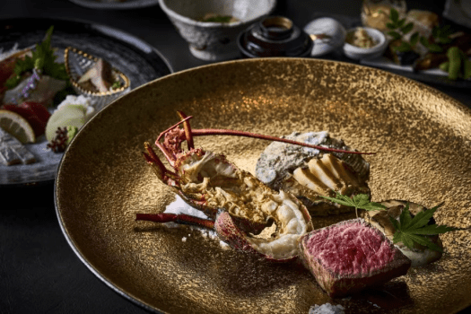 お造り七種・熊野牛・あわび・伊勢海老の特選コース