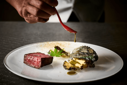 お造り六種・熊野牛・あわびの美味コース