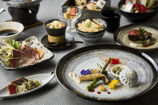 ■基本コース■業界初・灰干し技法を用いた「薪焼き」で味わう、熊野牛の希少部位と旬の味覚。