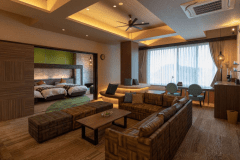 海を臨むワンフロア貸切客室～別邸○○～＜105平米＞