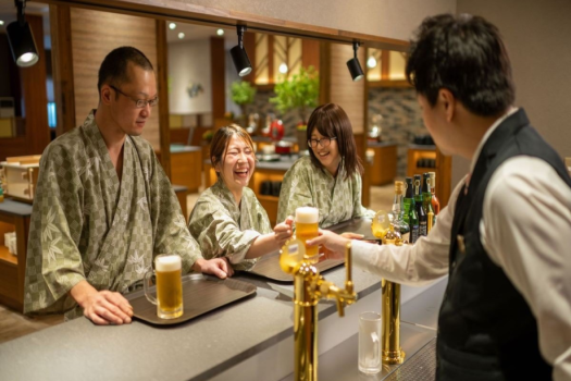 【2食付／90分飲み放題】お風呂上りはこの一杯！十勝の恵みを楽しむ＜バイキング＞