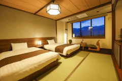 【スタンダード和ツイン】2022年6月改装！くつろぎの和モダン空間で、快適なひとときを