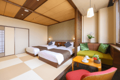 【スーペリア和ツイン】清潔感のある和の空間で、上質なひとときを
