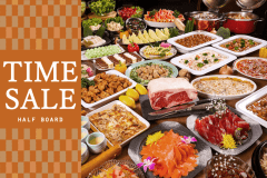 ＜タイムセール＞【2食付／スタンダード】『牛ステーキ＆旬の天婦羅』が人気！季節のバイキング