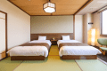 【スタンダード和ツイン】和のテイストが程よく取り入れられた心地よいツイン客室
