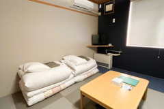 ・【2名用和室一例】ふかふかのお布団でゆっくりとお休みください