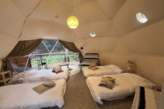 【プライベートサウナ付】グランフレンズドームテント